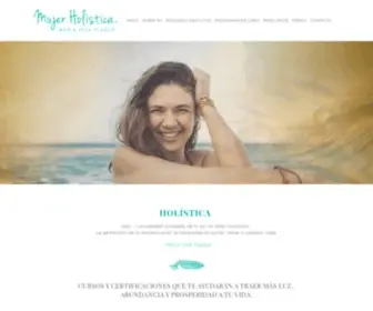 Mujerholistica.com(Holística) Screenshot