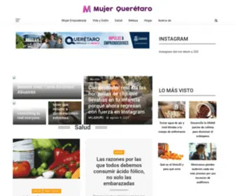 Mujerqueretaro.com(Mujer Queretaro) Screenshot