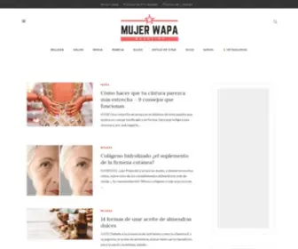 Mujerwapa.com(Blog de Belleza y Bienestar para mujeres de hoy) Screenshot