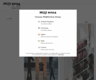 Muji.de(MUJI Online) Screenshot