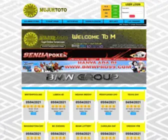 Mujurtoto.com Screenshot