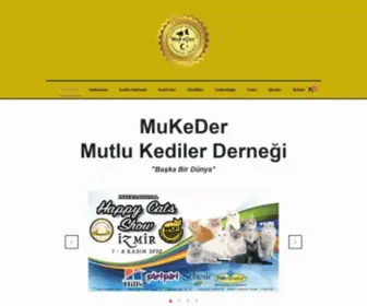 Mukeder.org.tr(Kedi Derneği) Screenshot