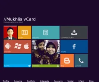 Mukhlisbersama.web.id(Mukhlis Bersama Vcard) Screenshot