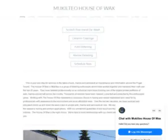 Mukilteohouseofwax.com(Mukilteo House Of Wax) Screenshot