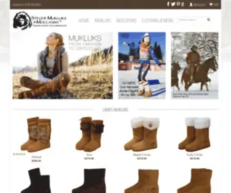 Mukluks.com(Warmest winter boots and outdoor wear) Screenshot