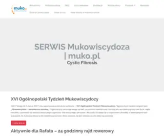 Muko.pl(SERWIS mukowiscydoza (Cystic Fibrosis)) Screenshot