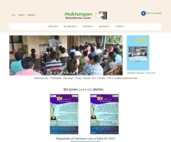 Muktangan.org(Muktangan Rehabilitation Center) Screenshot