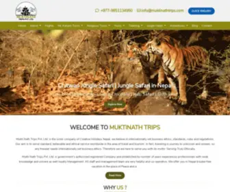 Muktinathtrips.com(Muktinathtrips) Screenshot