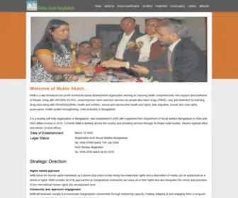 Muktoakashbd.org(Mukto Akash) Screenshot