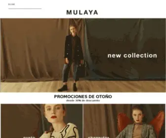 Mulaya.com(Tienda online de ropa de mujer) Screenshot