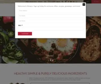 Mulayssausage.com(Italian Sausage) Screenshot