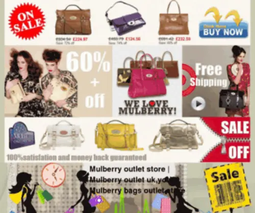 Mulberry-Outlets.org(Mulberry outlet store) Screenshot