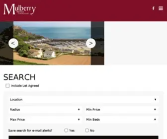 Mulberry.co.je(Jersey Lettings and Sales) Screenshot