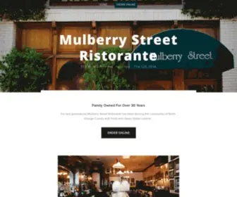 Mulberryfullerton.com(Mulberry Street Restaurant) Screenshot