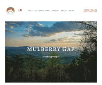 Mulberrygap.com(Mulberry Gap Adventure Basecamp) Screenshot