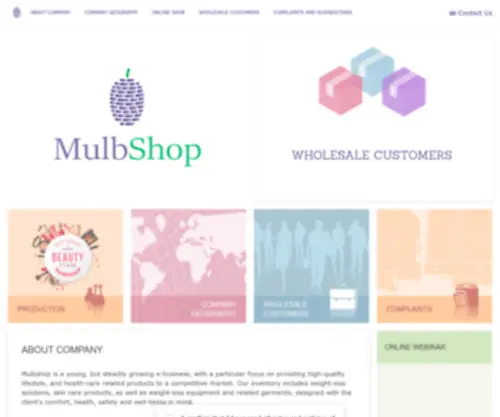 Mulbshop.com(Mulbshop) Screenshot