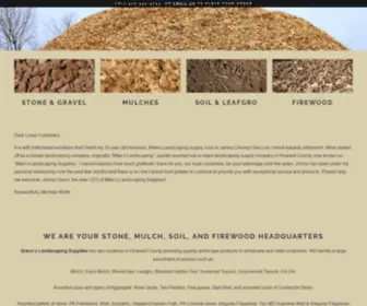 Mulch4U.com(Greco's Landscaping supplies) Screenshot
