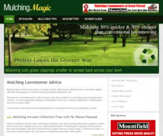 Mulching.co.uk(Mulching Lawn Mowers) Screenshot