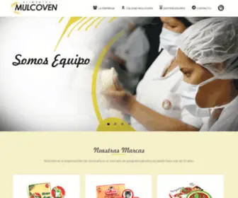 Mulcoven.com(Alimentos Mulcoven) Screenshot