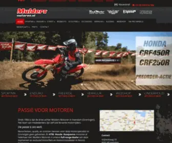 Muldersmotoren.nl(Motoren kopen Veendam) Screenshot