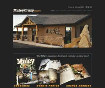 Muleycrazy.com(MuleyCrazy Magazine) Screenshot