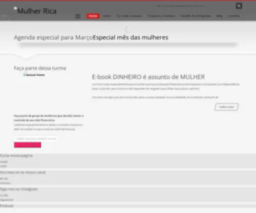 Mulher-Rica.com.br(Mulher Rica) Screenshot