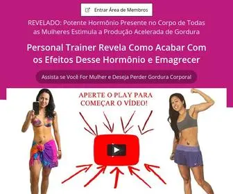 Mulheremforma.com(Bem-vinda ao Programa Mulher em Forma) Screenshot