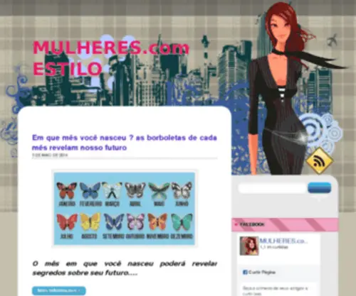 Mulherescomestilooficial.com.br(MULHERES.com ESTILO) Screenshot
