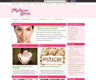 Mulheresdicas.com(Dicas para Mulheres) Screenshot
