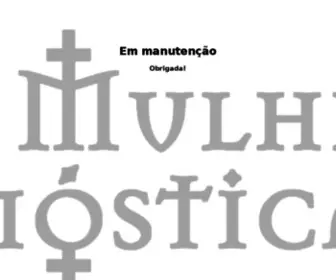 Mulhergnostica.com.br(Gnóstica) Screenshot