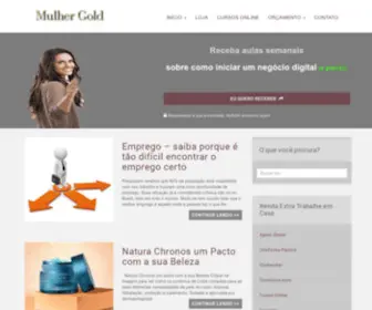 Mulhergold.com.br(Mulher Gold) Screenshot