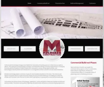 Mulheronconstruction.com(Mulheron Construction) Screenshot