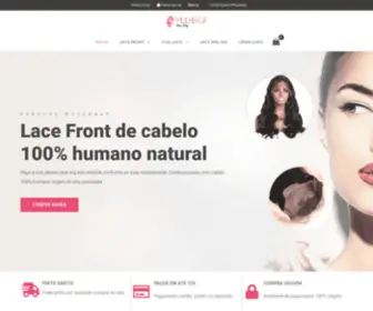 Mulherup.com.br(MulherUP Lace Wig) Screenshot