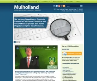 Mulhollandforensics.com(Mulholland Investigation and Computer Forensics) Screenshot