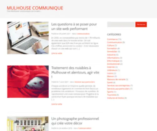 Mulhouse-Communique.com(Mulhouse) Screenshot