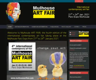 Mulhouseartfair.com(Foire internationale d'art contemporain) Screenshot