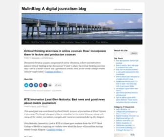 Mulinblog.com(A digital journalism blog) Screenshot