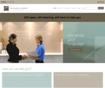 Mullanelindsay.com.au(Newcastle Lawyers) Screenshot