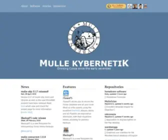 Mulle-Kybernetik.com(Mulle kybernetiK) Screenshot