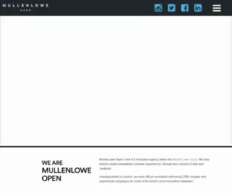 Mullenloweopen.com(MullenLowe Profero) Screenshot