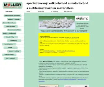 Mullerelektro.cz(Mullerelektro) Screenshot