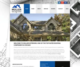 Mullerexteriors.com(Muller Exteriors) Screenshot