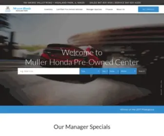 Mullerhondacertified.com(Mullerhondacertified) Screenshot