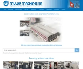 Mullermachines.com(Mullermachines) Screenshot