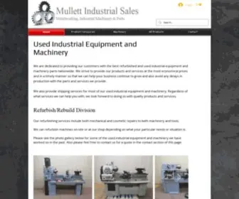Mullettindustrialsales.com Screenshot