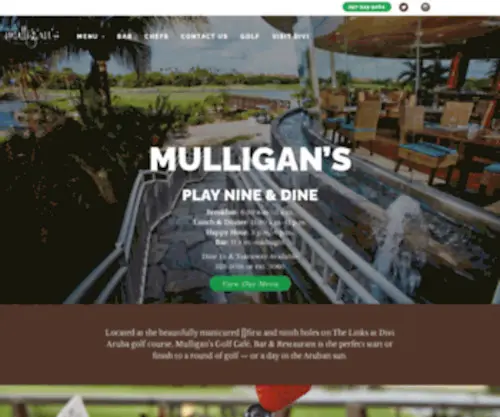 Mulligansaruba.com(Mulligans) Screenshot