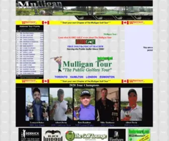 Mulligantour.com(Public Golf Tour) Screenshot