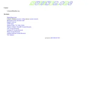 Mulliner.org(/NET) Screenshot