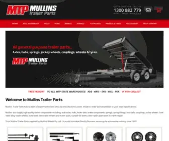 Mullinstrailerparts.com.au(Online Trailer Parts Australia) Screenshot