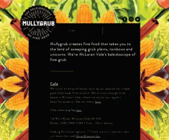 Mullygrub.com.au(Cafe / Food Truck / Catering. Mullygrub creates fine food) Screenshot